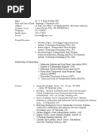 Download CV R Didin Kusdian 2009 by Dr Ir R Didin Kusdian MT SN30259705 doc pdf