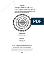 Premature Ovarian Failure/ Premature Ovarian Insufficiency: Makalah