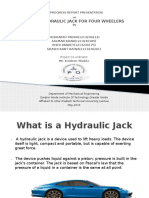 Design of Inbuilt Hydraulic Jack