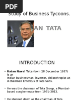 Study of Business Tycoons