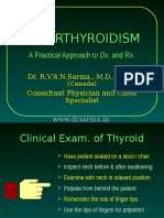 Hyperthyroidism by Dr Sarma