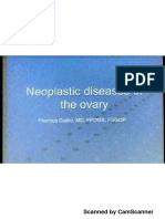 Neoplastic Dse of OVARY - DR Galbo