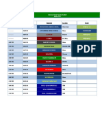 Forman Baseball Schedule