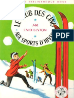 Le Club Des Cinq Aux Sports D'hiver