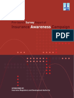 Insurance Awareness Survey Report