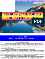 Teoria Si Metodica Educatiei Fizice