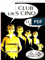 Le Club Des Cinq Et Le Trésor de L'île