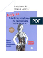Guía de Movimientos de Musculación para Mujeres