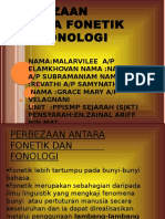 Perbezaan Antara Fonetik Dan Fonologi