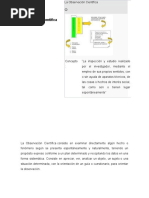 Observación científica