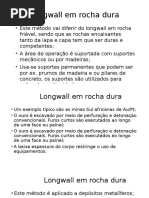 Longwall Em Rocha Dura