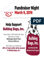 Bbi-Arbys Fundraiser 2