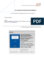 O Privire Către Comunicarea Decizională de Intelligence