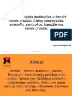 Atenu Valstybes Institucijos Ir Bendri Teises Bruozai Atenu Nuosavybes Prievoliu Santuokos Baudziamos Teises Bruozai (Mokslobaze - LT)