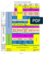 Schedule For Hindu Youth Camp 2010 in Atlanta