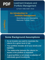 Investment Analysis and Portfolio Management