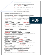 Examen de Conocimientos generales