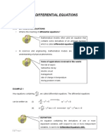 Chapter 1 - Differential Equations