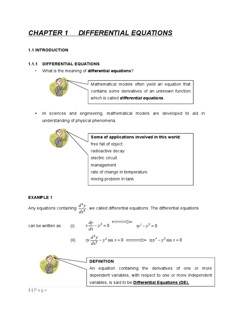 Introduction to Differential Equations | PDF | Differential Equations ...