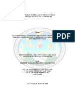 La Evidencia en La Auditoria de Estados Financieros en Una Empresa Comercial