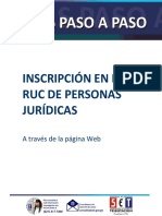 Paraguay - Inscripción en el Ruc Personas Jurídicas
