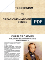 Evolucionism: Creacionism and Inteligent Design