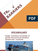 Trade Barriers