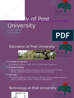 A Study of Post University Fol 3 5 2016