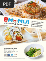 Rakuzen Menu Highlights and Sets | PDF | Sushi | Seafood