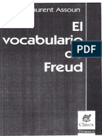 ASSOUN, Paul-Laurent. El vocabulario de Freud