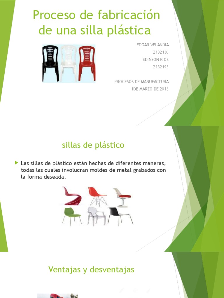 Proceso de fabricación de una silla plástica.pptx
