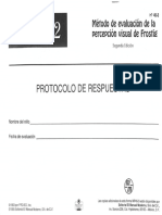 Frostig Protocolo y Manual