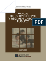Manual Del Servicio Civil y Régimen Laboral Público, 2014, GJ 614p.