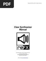 Claw Manual Eng