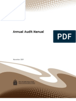 Annual Audit Manual AG Canada