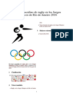 Torneo Masculino de Rugby en Los Juegos Olímpicos de Río de Janeiro 2016