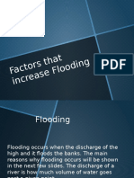Factors That Increase Flooding!