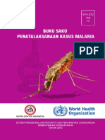 Buku Saku Penatalaksanaan Kasus Malaria 2012