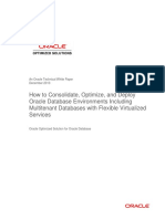 How To Consolidate, Optimize, and Deploy Oracle Database Environments Including Multitenant Databases With Flexible Virtualized Services