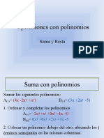 Suma y Resta Polinomios