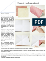 Cajas de Regalo en Origami PDF