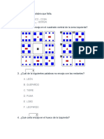 Ejercicio Prueba Psicologia