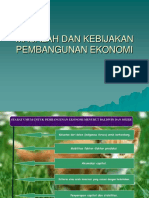 EKO. PEMB - Masalah Dan Kebijakan Pembangunan