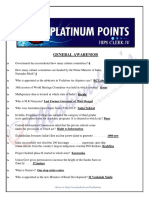 Platinum Points For IBPS clerk-IV PDF