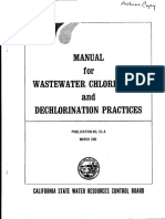 WWTP Manual For Chlorination