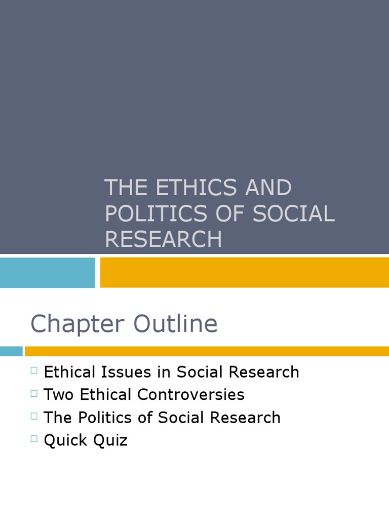 Ethics in Social Research | PDF | Social Research | Obedience (Human ...