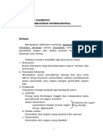 Neraca Pembayaran Internasional Revisi