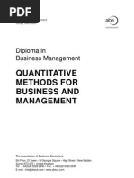 Download Quantitative Methods by rajvirsandhu8 SN30278574 doc pdf