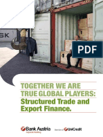 Bank Austria - Structured Trade and Export Finance