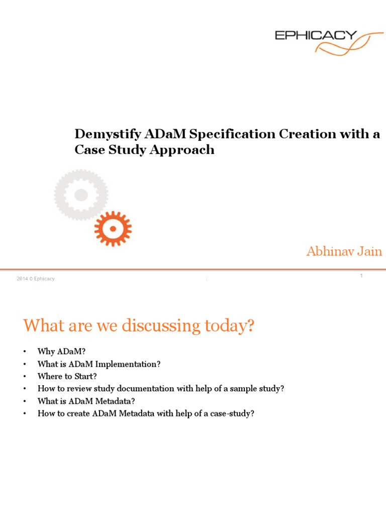 Creating ADaM Specifications Guide | PDF | Parameter (Computer ...